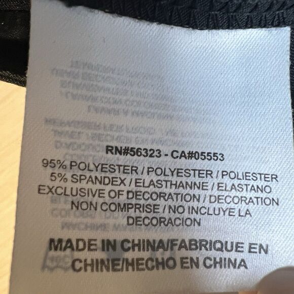 Mens Nike Dri Fit Black Golf Pants Straight Leg 38x32 Casual Athletic FLAWED - Picture 6 of 14